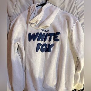 White Fox oversized hoodie